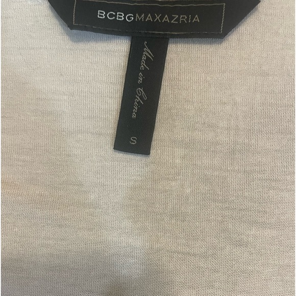 BCBG Max Azaria Light Pink, Blush, Cream Peep hole, Slits,Twist Top,Small - Picture 6 of 11